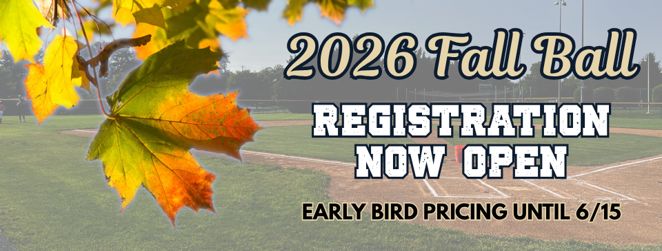 Fall Ball Registration Open